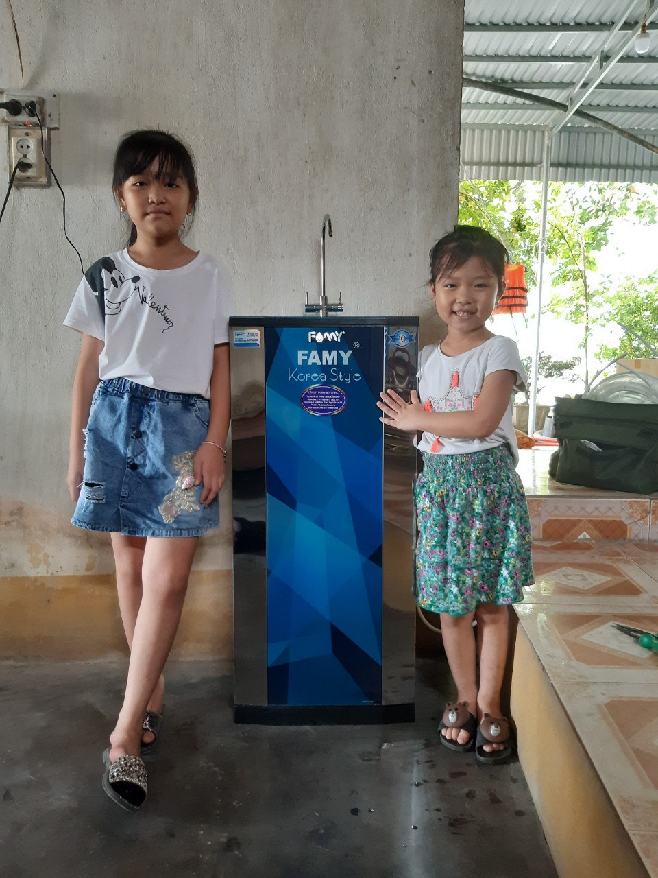 Ảnh lắp đặt thực tế Máy lọc nước cao cấp Famy KR10IQ-HA