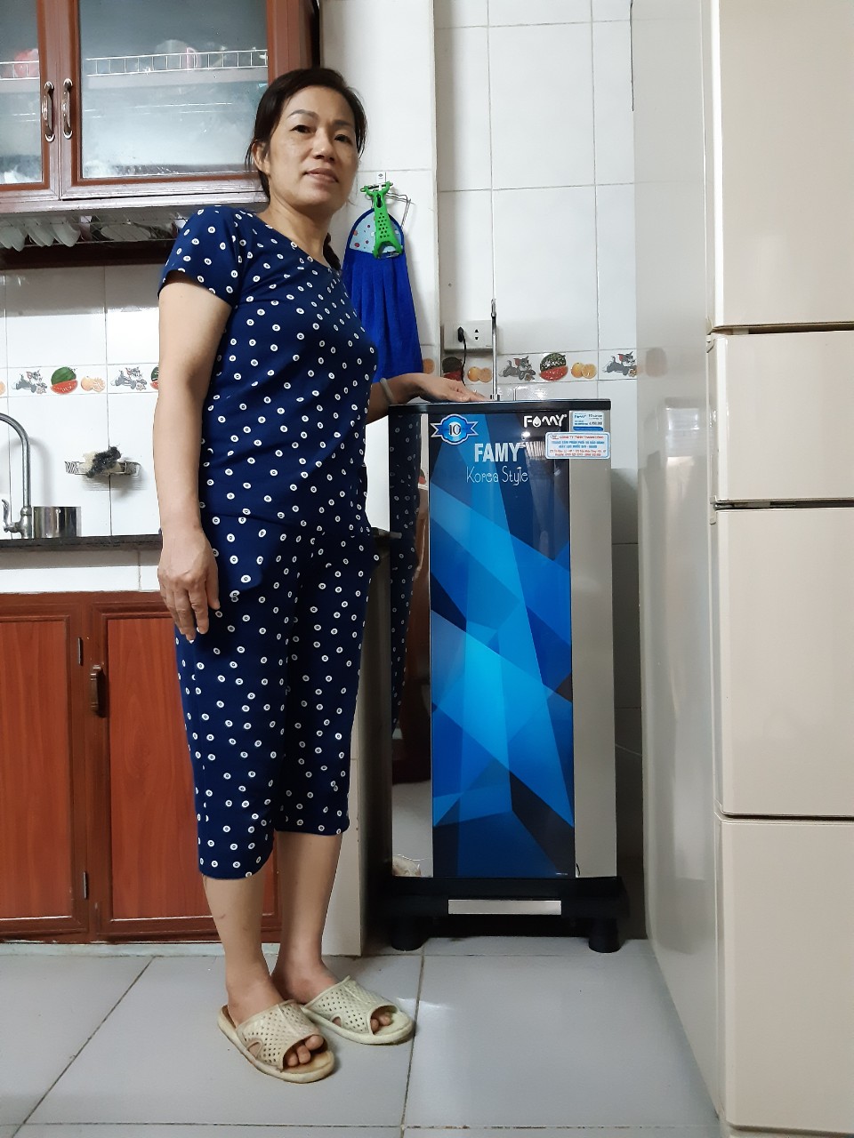 Ảnh lắp đặt thực tế Máy lọc nước cao cấp Famy KR10IQ-HA