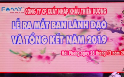 Lễ tổng kết năm 2019 - Bước đà phát triển cho năm 2020