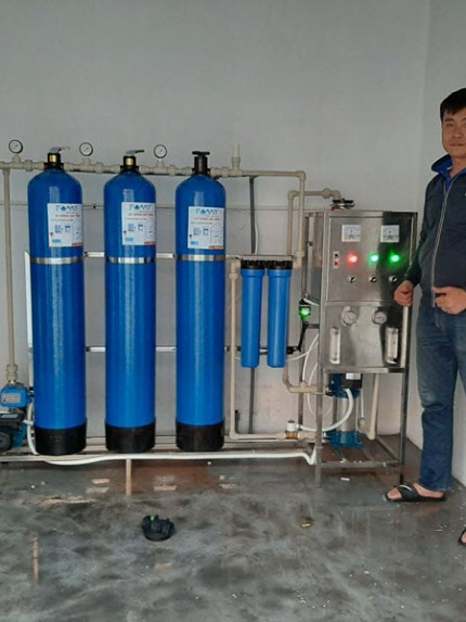 lắp đặt máy lọc nước công nghiệp
