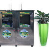 Máy lọc nước bán công nghiệp FAMY FA50, RO 50 lít/giờ tủ đôi 2 vòi (Vỏ cũ)