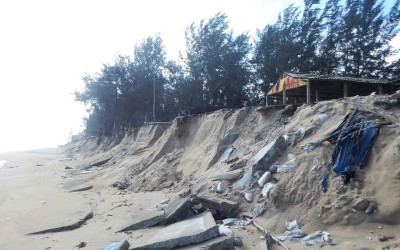 Tình trạng biển xâm thực đáng báo động ở Việt Nam