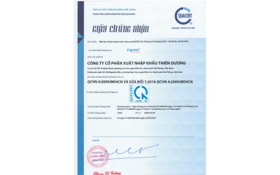 Máy lọc nước cao cấp Famy nhận chứng nhận hợp quy QCVN 04:2009/BKHCN