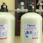 Bộ lọc nước đầu nguồn FAMY LT03C-1252, 3 cột lọc composite 1252 công suất lớn