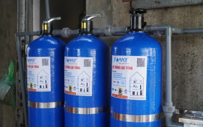 Bộ lọc nước đầu nguồn chuyên dụng cho nước nhiễm sắt – Dùng trong các trang trại, chăn nuôi.