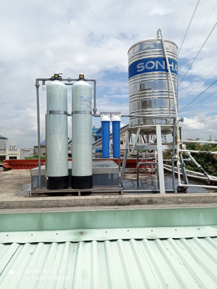 Hệ thống lọc tổng công suất lớn FAMY sử dụng cột composite 1252