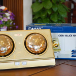 Đèn sưởi phòng tắm 2 bóng Famy FMS-02 siêu tiết kiệm điện
