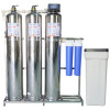 Khung inox đỡ 3 cột lọc tổng