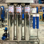 Cột lọc nước inox 304 Famy