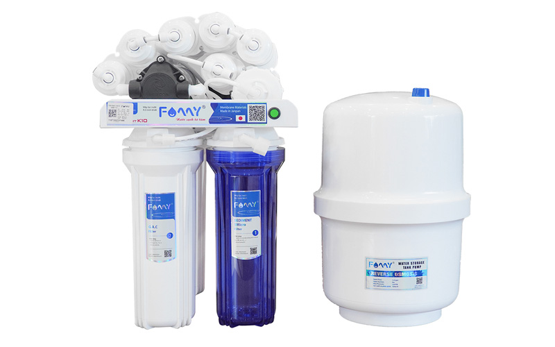 Máy lọc nước 10 cấp lọc FAMY AO68B âm tủ bếp