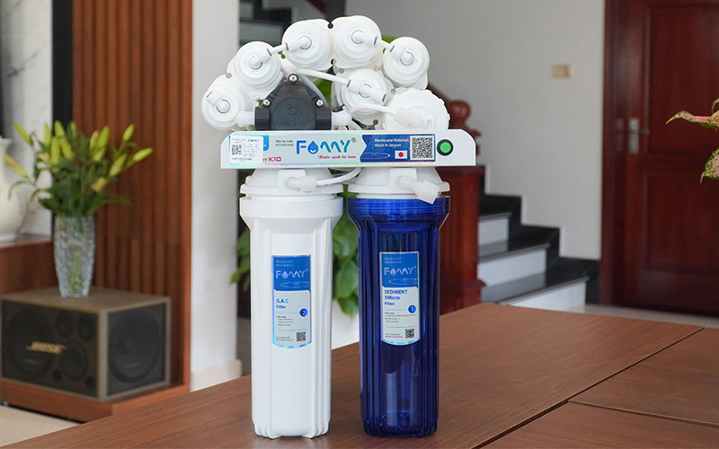 Máy lọc nước 10 cấp lọc FAMY AO68B âm tủ bếp