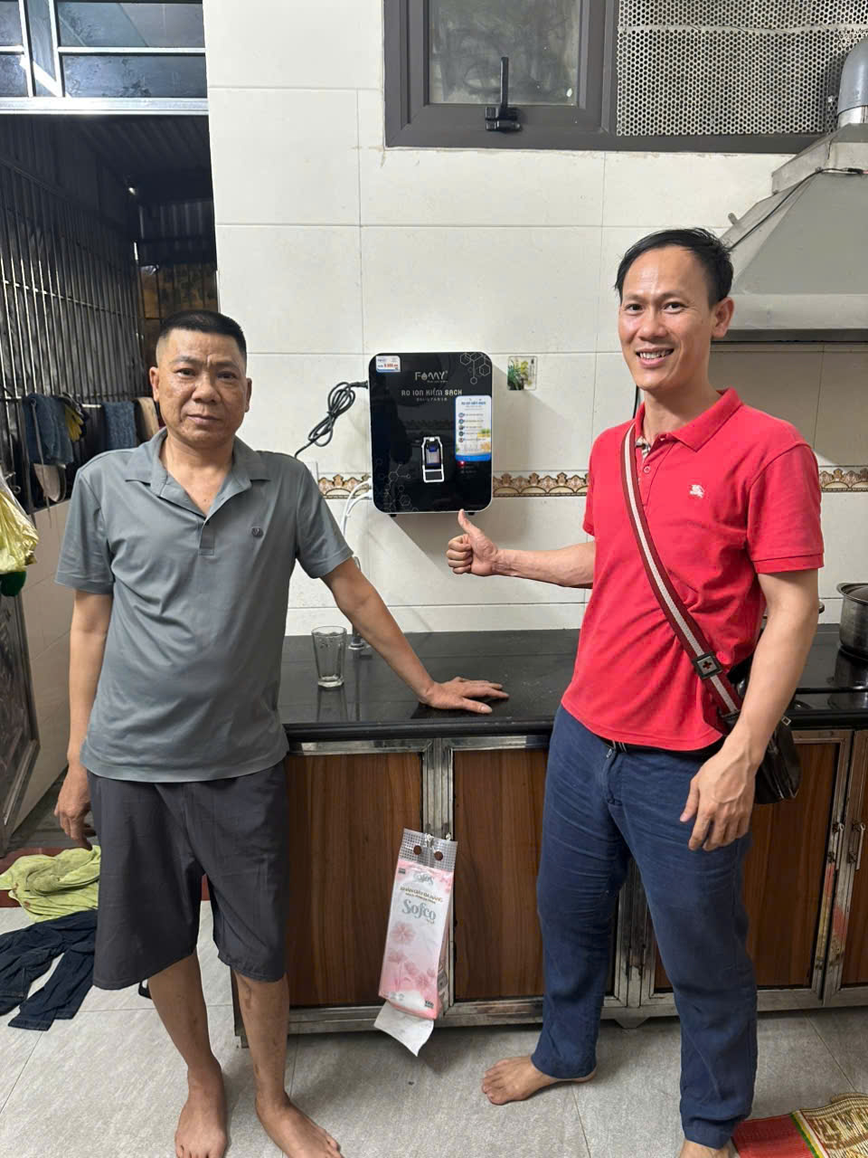 Khách hàng Anh Tuấn nhận xét về Famy