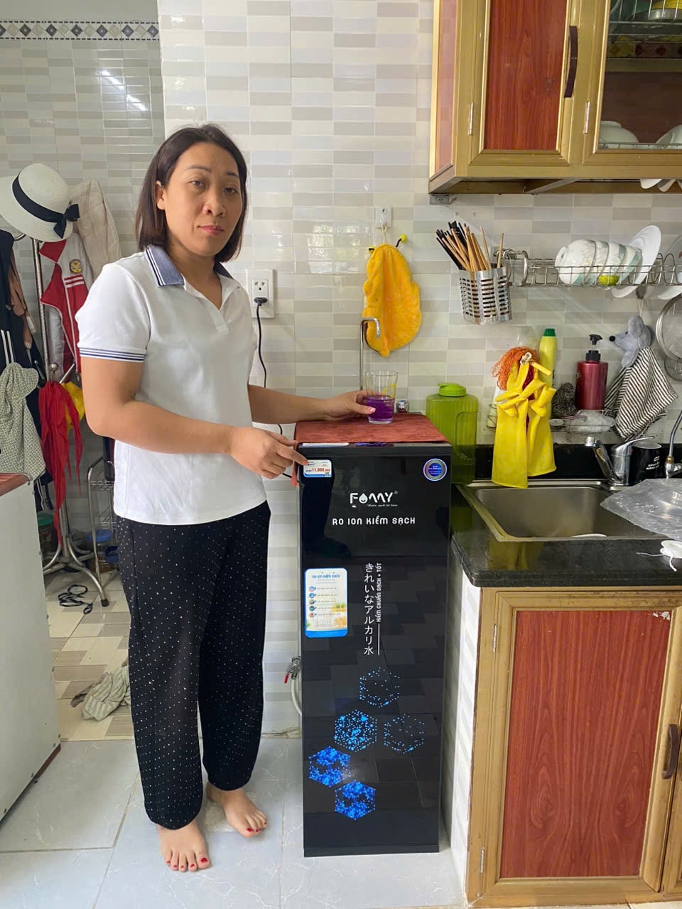 Khách hàng Chị Hoa nhận xét về Famy