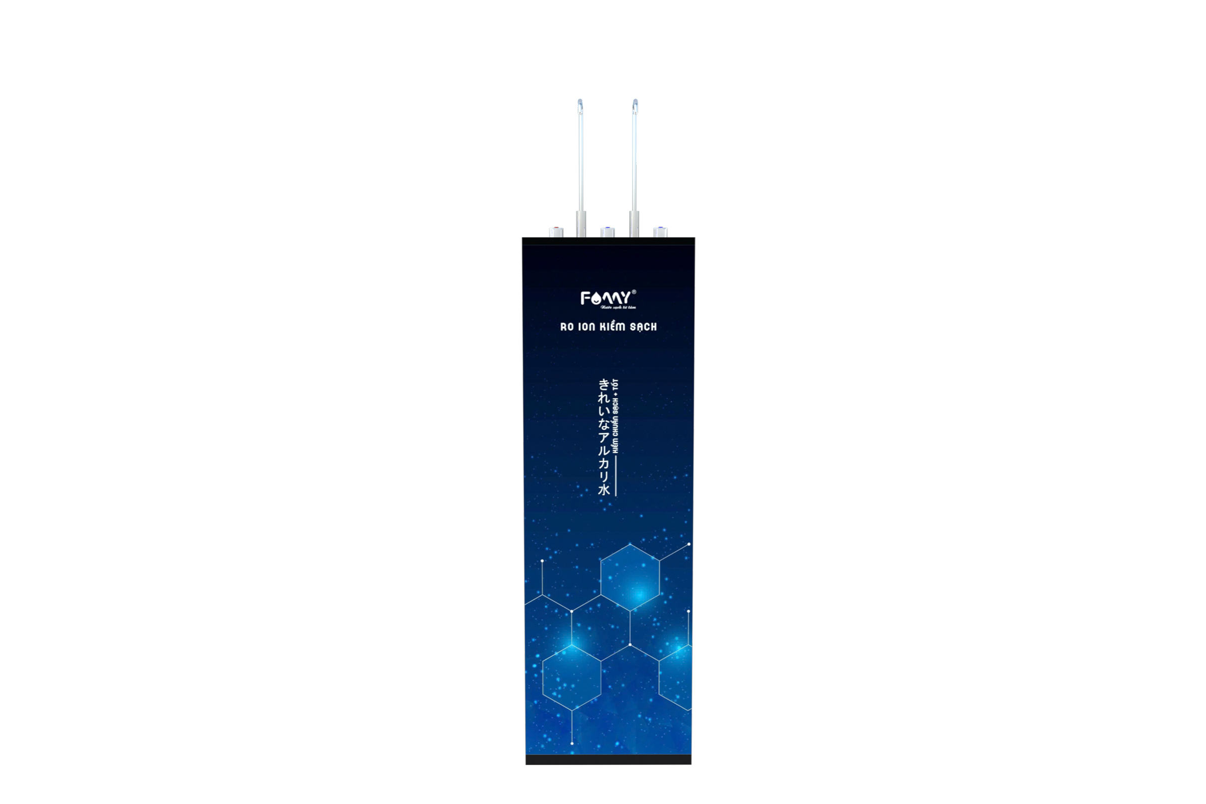 Máy lọc nước RO ion kiềm nóng khoáng kiềm ECO 2.0-V2 PLUS (3 chế độ nước ion kiềm nóng - nước ion kiềm nguội - nước tinh khiết)