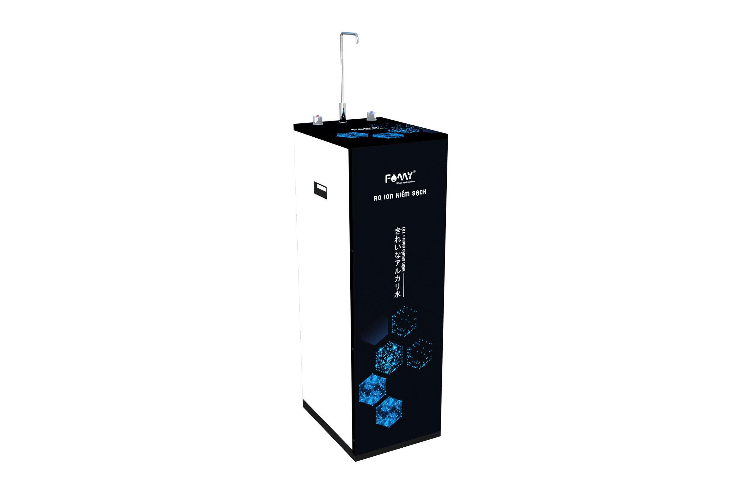 Máy lọc nước RO ion kiềm RIO-04 B (Sử dụng công nghệ điện phân kép trực tiếp từ nước RO)