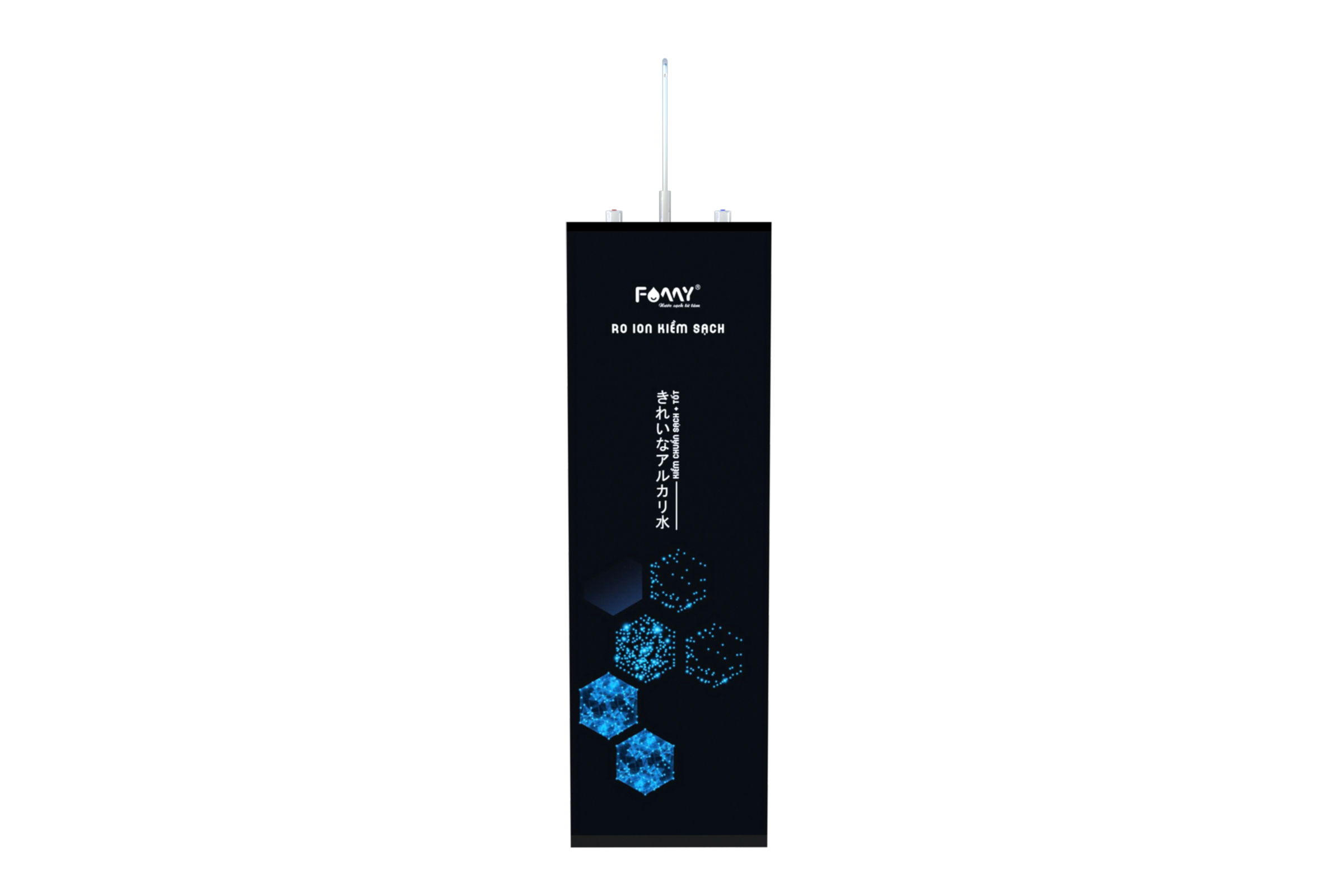 Máy lọc nước RO ion kiềm RIO-04 B (Sử dụng công nghệ điện phân kép trực tiếp từ nước RO)
